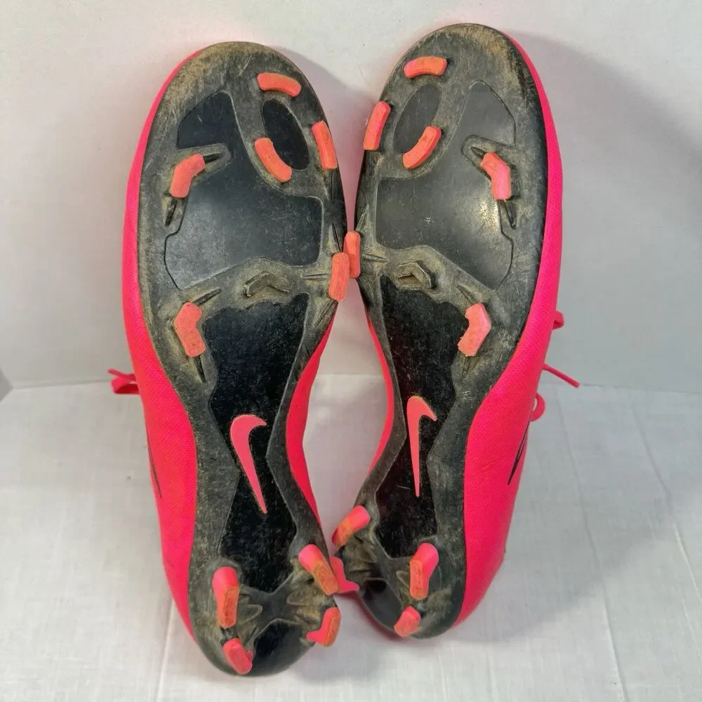 Nike Mercurial Victory 5 FG 651632-660 Soccer Shoes Hyper Pink Lace Up Men's 12